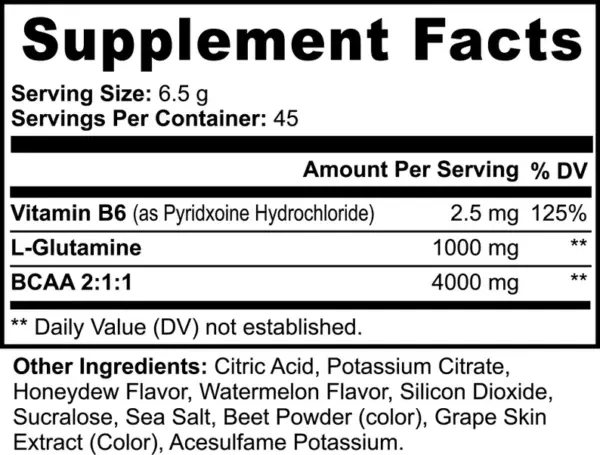 BCAA Post Workout Powder - Image 2
